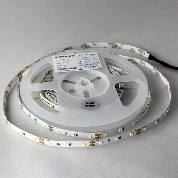 LED стрічка RISHANG 60-2835-12V-IP33 5,4W 410Lm 4000K 5м (R0860TA-C-NW)
