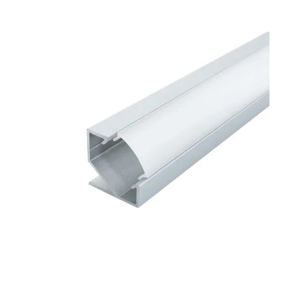 LED-профіль кутовий анодований економ, 2 метра (ЛПУ17е_1)