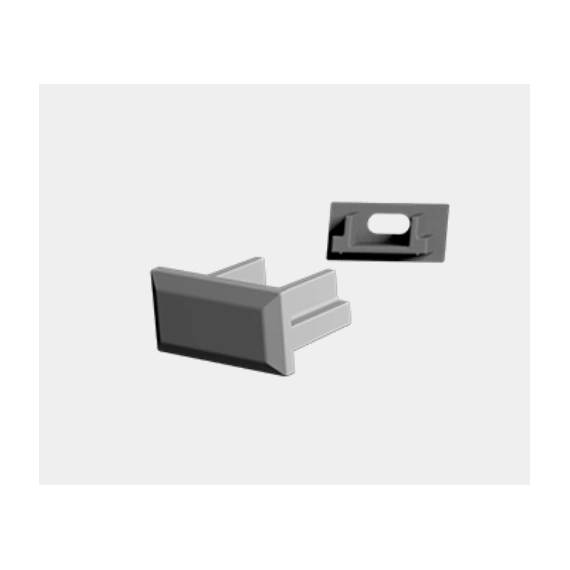 Закінчення без отвору для профілю LP1608B1 (LP1608B9)