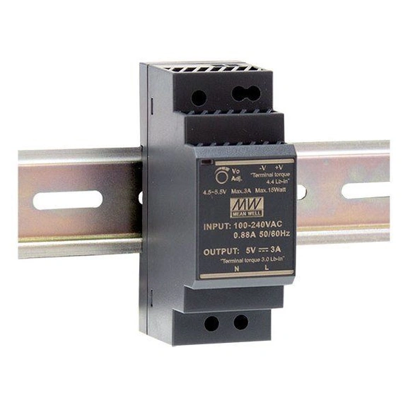 Блок живлення Mean Well на DIN-рейку 36W 48V IP20 (HDR-30-48)