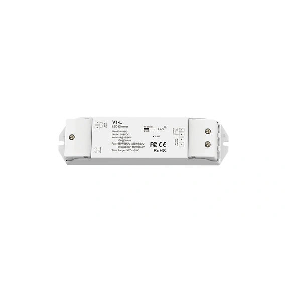 LED-контролер DEYA 12-48VDC, 15A*1CH, PUSH-DIM (V1-L)