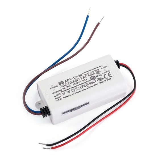 Блок живлення Mean Well 12W DC24V IP42 (APV-12-24)