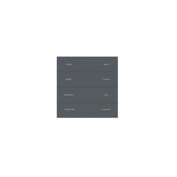 Сенсорна панель DEYA ZigBee на 1 зону (PK8(WZS)-Dark-grey)