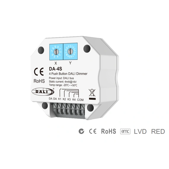 Димер DEYA 4mA*4CH*16V DALI (DA-4S)