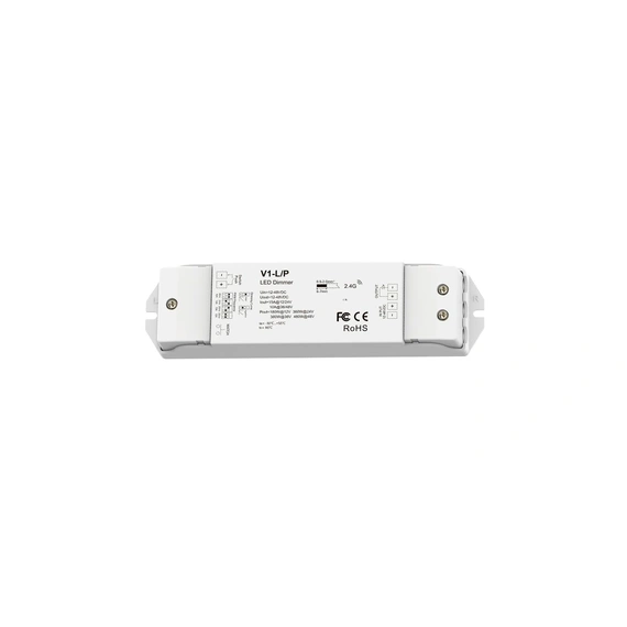 LED-димер DEYA 12-48VDC, 15A*1CH, PUSH-DIM (V1-L/P)