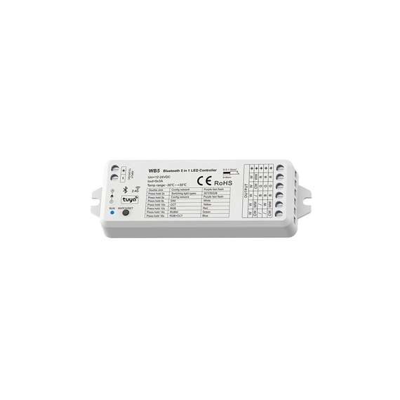 LED-контролер DEYA 12-24VDC, 3A*5CH (WB5)