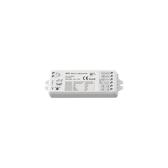 LED-контролер DEYA 12-24VDC, 3A*5CH(WT5)