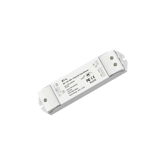 Димер DEYA RF+Push AC Triac 100-240VAC, 1CH*2A (S1-L)