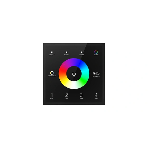 Пульт дистанційного керування DEYA 4 зони RGB+CCT (T15(Black))
