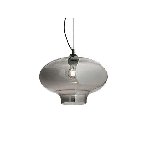 Підвісний світильник Ideal Lux 120904 Bistro Round Smoked Glass