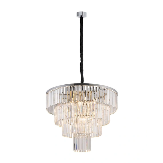 Люстра Nowodvorski 7615 Cristal E14 12x40W IP20 Silver, зображення 2