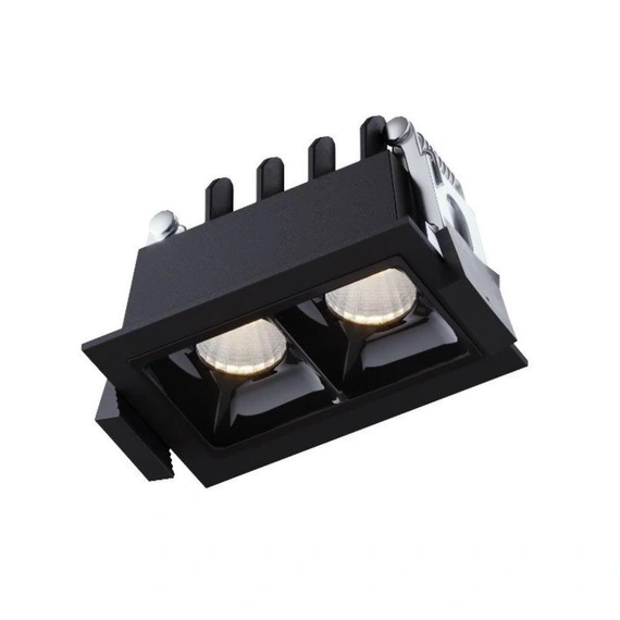 Світильник точковий врізний KLOODI KD-POINT 2X2 4W 3K BK
