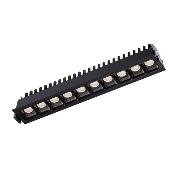 Світильник точковий врізний KLOODI KD-POINT 10X2 20W 3K BK