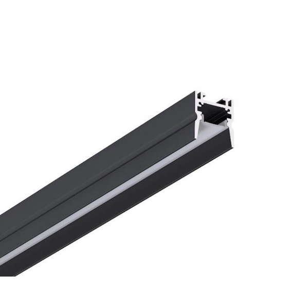 LED профіль підвісний з розсіювачем PC, 2м KLOODI KLP176 2 BK