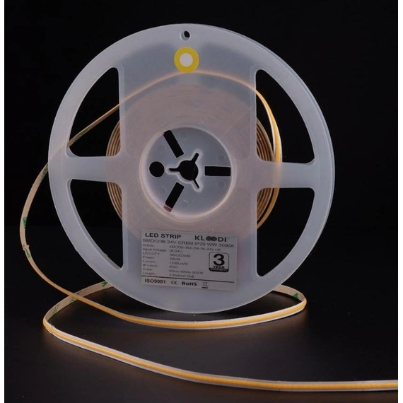 LED Стрічка 3W 384LED 3000K 300LM IP20 24V KLOODI KDCOB-384-3W-3К-24V