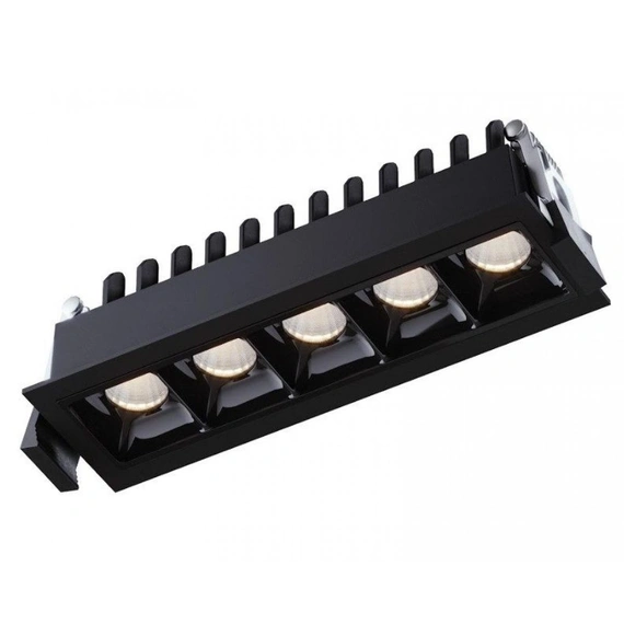 Світильник точковий врізний KLOODI KD-POINT 5X2 10W 4K BK