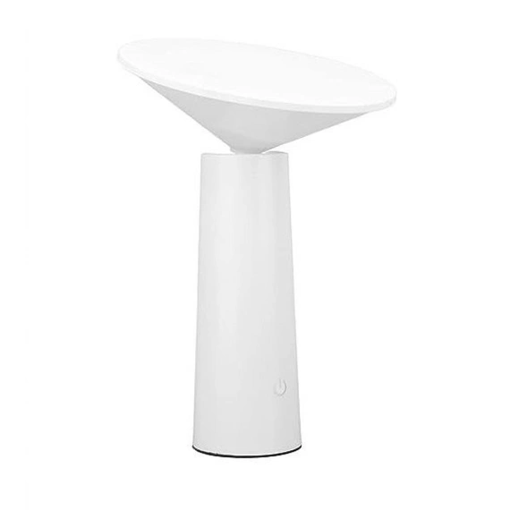 Настільна лампа з акумулятором KLOODI DECO TA-5V RIO CCT WH