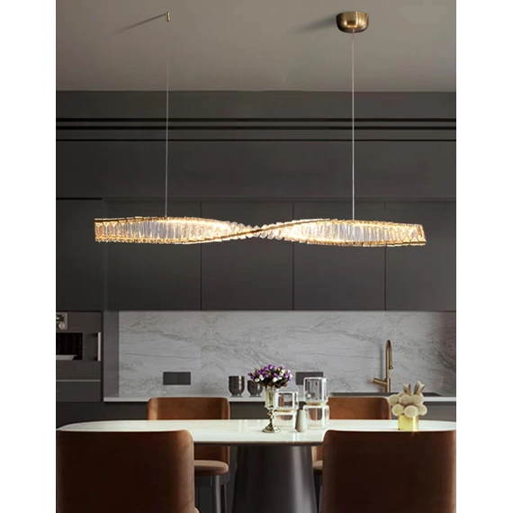 Люстра Gold Crystal Long