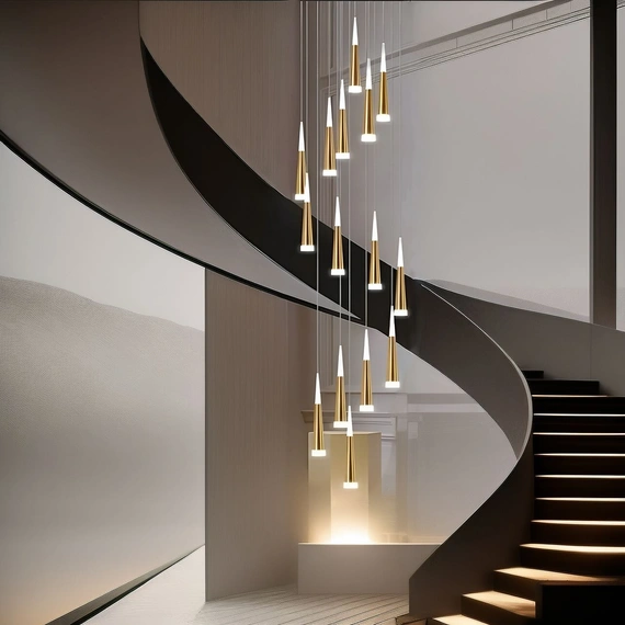 Люстра Nestlight 231242-100002932 Золотий, Варіація: Золотий