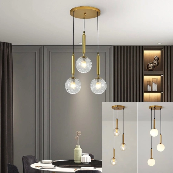 Люстра Nestlight 240319-100003107 Прозорий фактурний, Варіація: Прозорий фактурний