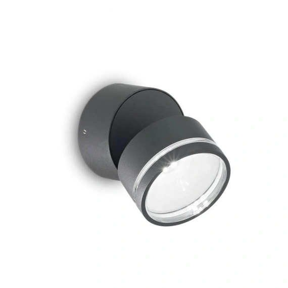 Настенный уличный светильник Ideal Lux OMEGA ROUND 247076