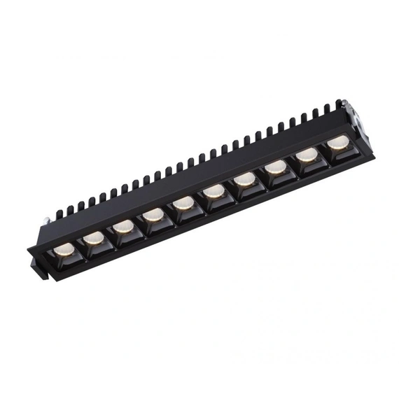 Світильник точковий врізний KLOODI KD-POINT 10X2 20W 4K BK