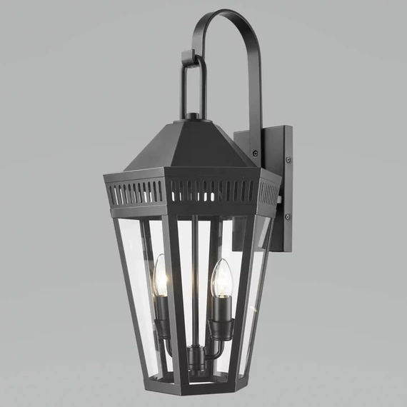 Світильник вуличний CosmoLight W02101BK FUNCHAL