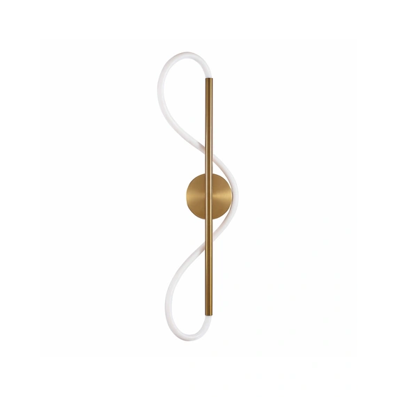 Бра, настінний світильник Goldlux 327994 Emma Led 1x19W 4000K 2230Lm IP20 Золотий