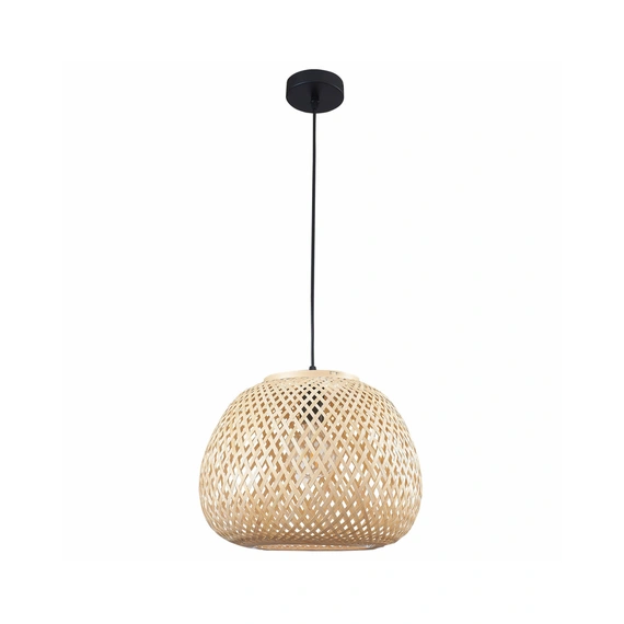 Люстра в стилі бохо, підвісний світильник Goldlux 329196 Zanzibar E27 2x20W IP20 Бежевий