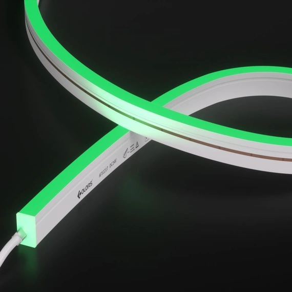 Гнучкий неон COLORS 24V-IP67 10W Green 5м (AFS1217-G)
