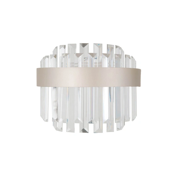 Бра, настінний світильник Italux WL-34386-1-CH-CL Horna Led 1x8W 3000K 624Lm IP20 хром