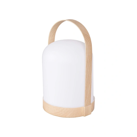 Настільна лампа на батарейках Goldlux 330642 Minorka LED 1x0.3W 3000К+RGB IP20 біла