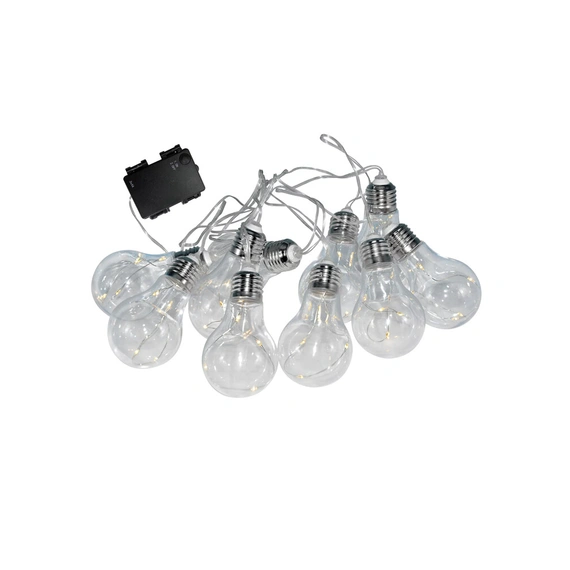 Гірлянда на батарейках Goldlux 312105 Smolder LED 10 2700K IP20 прозора