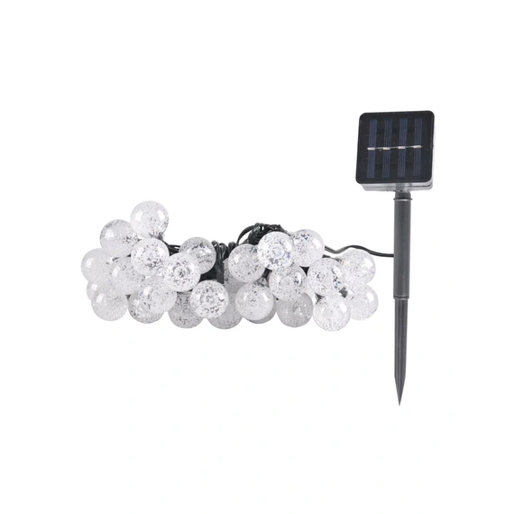 Гірлянда на сонячній батареї Goldlux 315236 Balls LED 30 2700K IP44 прозора