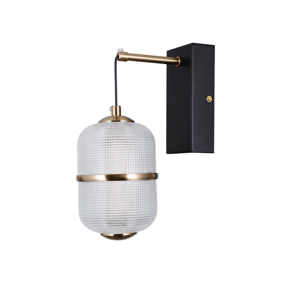 Бра, настінний світильник Italux WL-34375-1-BK Alani LED 1x6W 3000K 588Lm IP20 чорний