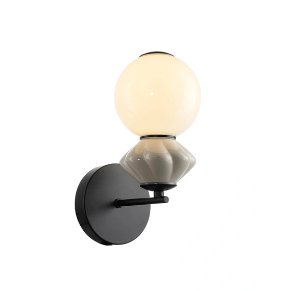 Бра, настінний світильник Italux WL-94921-1A-BK Balos LED 1x5W 3000K 550Lm IP20 чорний