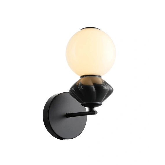 Бра, настінний світильник Italux WL-94921-1B-BK Balos LED 1x5W 3000K 550Lm IP20 чорний