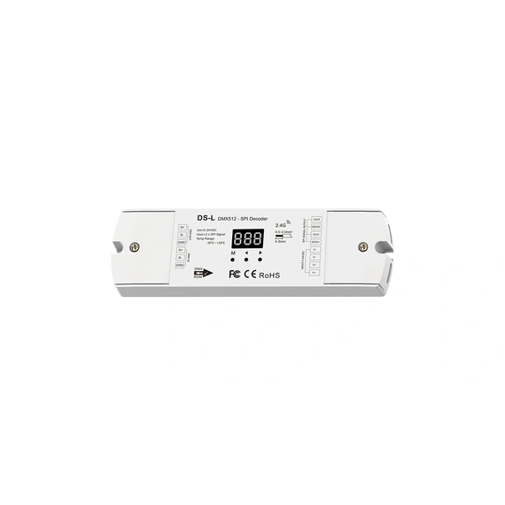 LED контролер-декодер DEYA DMX512-SPI+RF (DS-L)