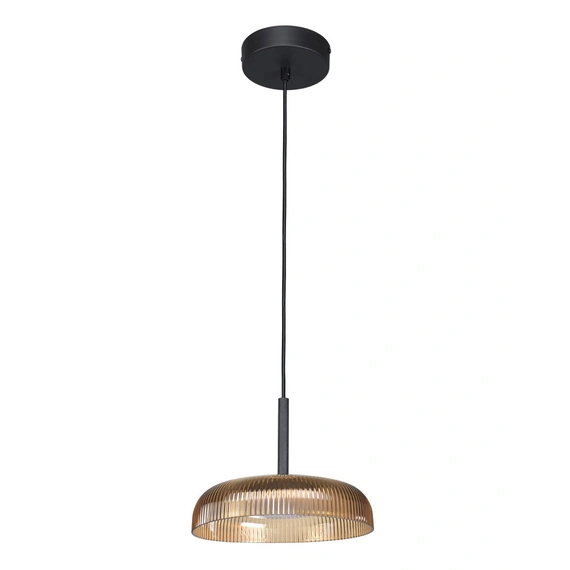 Підвісний світильник, люстра Italux PND-48529-BK-YLL Colle LED 1x12W 3000K 1500Lm IP20 жовтий