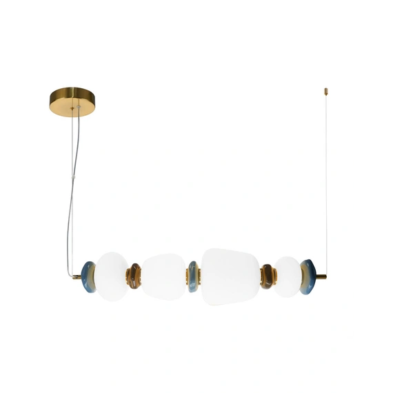 Підвісний світильник, люстра Italux PND-94981-4A-GD Evans LED 1x22W 3000K 2660Lm IP20 золотий