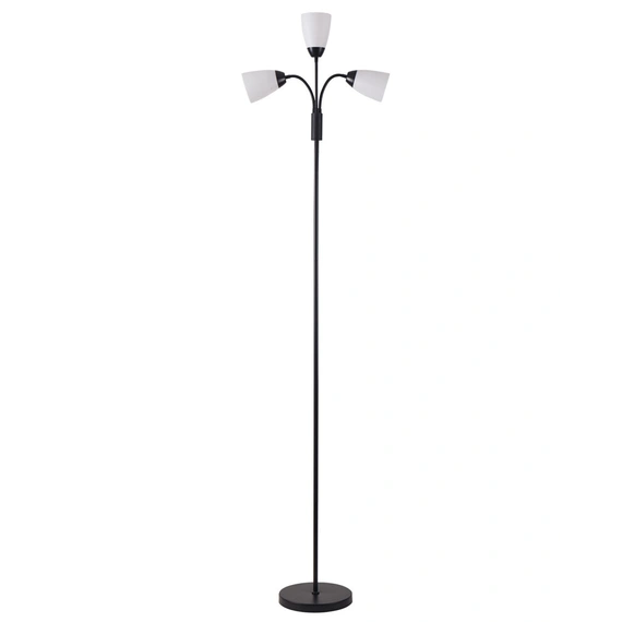 Торшер Goldlux 330673 Tulip E27 3x20W IP20 чорний