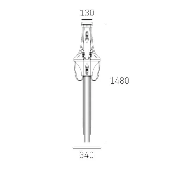 Бра CosmoLight ROMA W04694NI, изображение 3