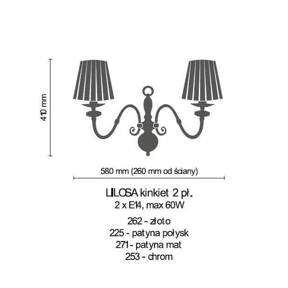 Бра Amplex LILOSA 271 (8672), зображення 2