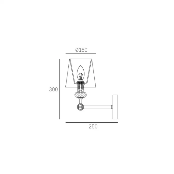 Бра CosmoLight DOHA W01292NI-WH, изображение 2