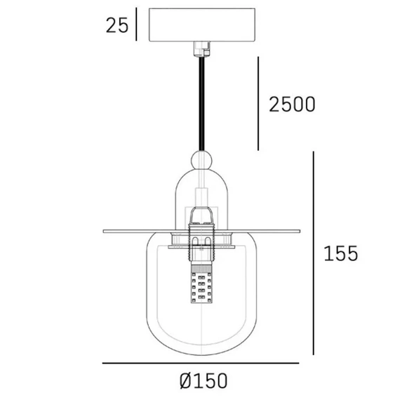 Люстра CosmoLight VOLTERRA P01982BR, изображение 4