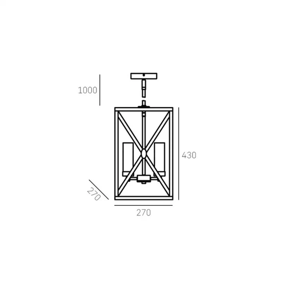 Люстра Cosmo Light DUBLIN P04124BZ, изображение 4