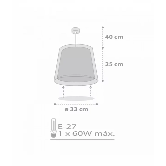 Дитяча люстра Dalber LIGHT FEELING GREY 81192E, зображення 5