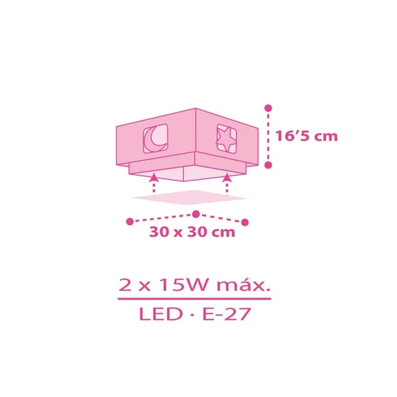 Детская люстра Dalber MOONLIGHT Pink 63236S, изображение 4
