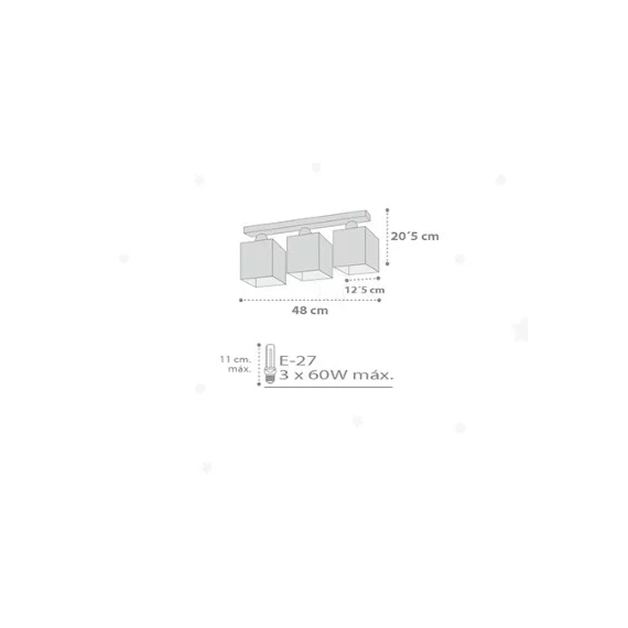 Дитяча люстра Dalber Moon Green 63233NH, зображення 6