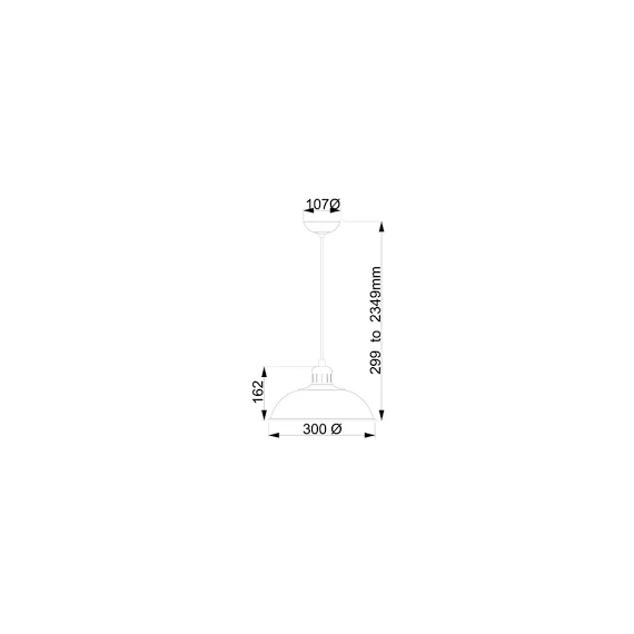 Люстра Elstead FRANKLIN FRANKLIN/P RED, зображення 3